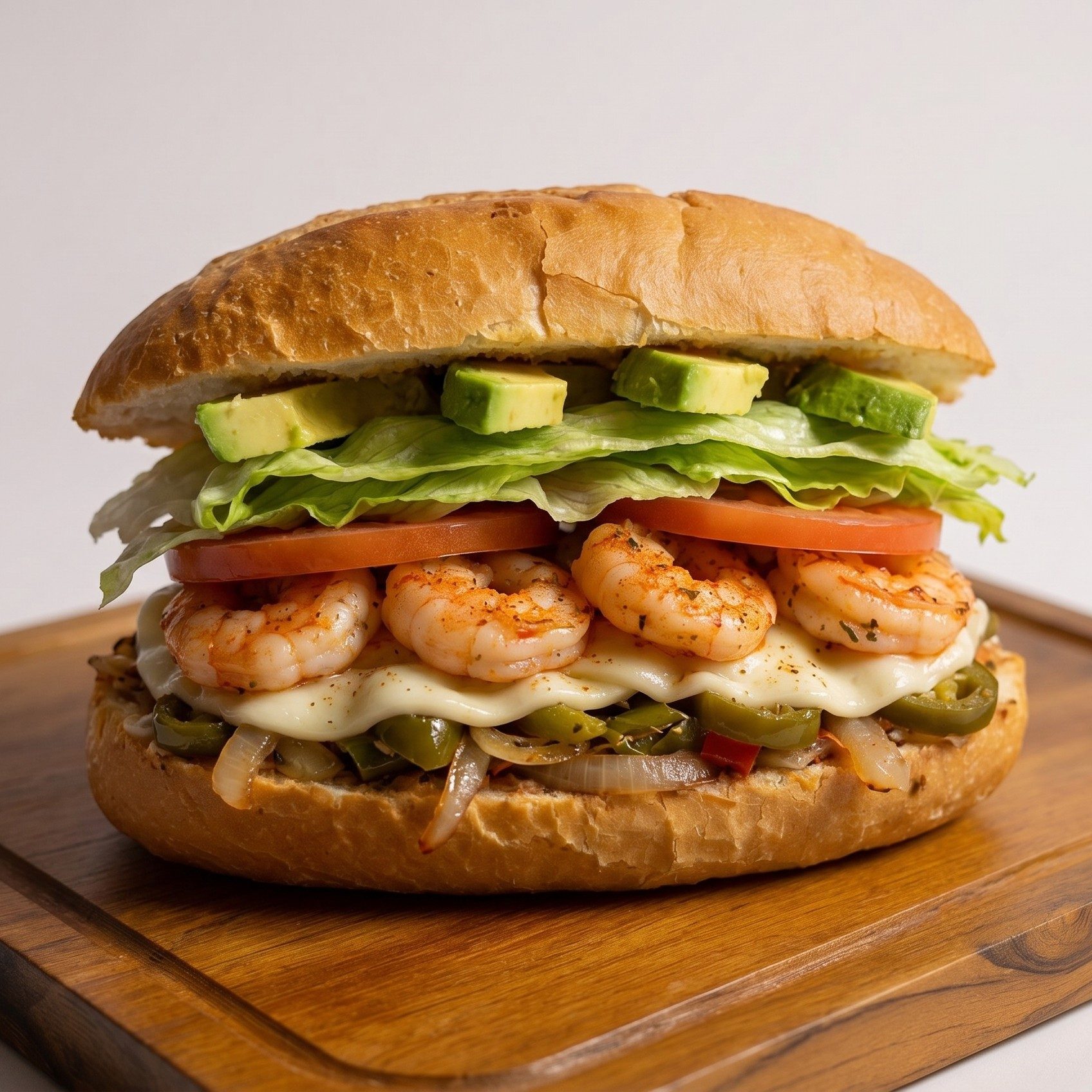 Shrimp Torta.
