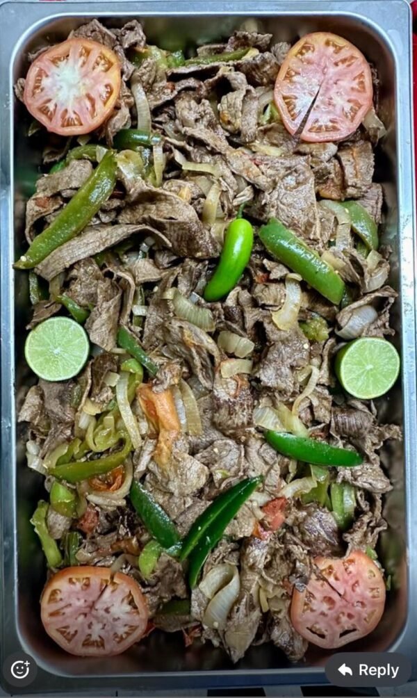 Carne A la Mexican Full Pan