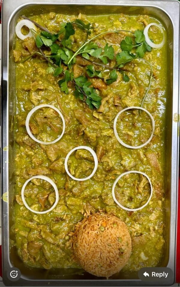 Chicharron En salsa verde Full Pan