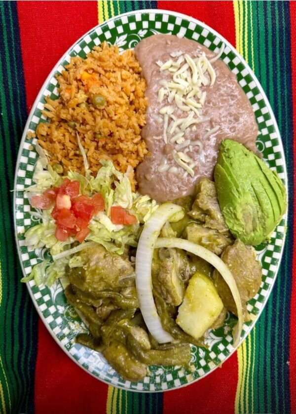 Costilla de Puerco en Salsa Verde