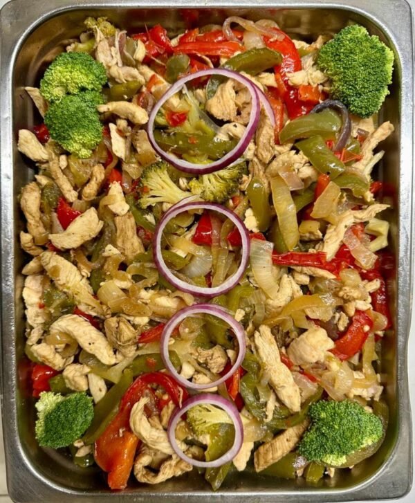 Fajitas de pollo Half Pan