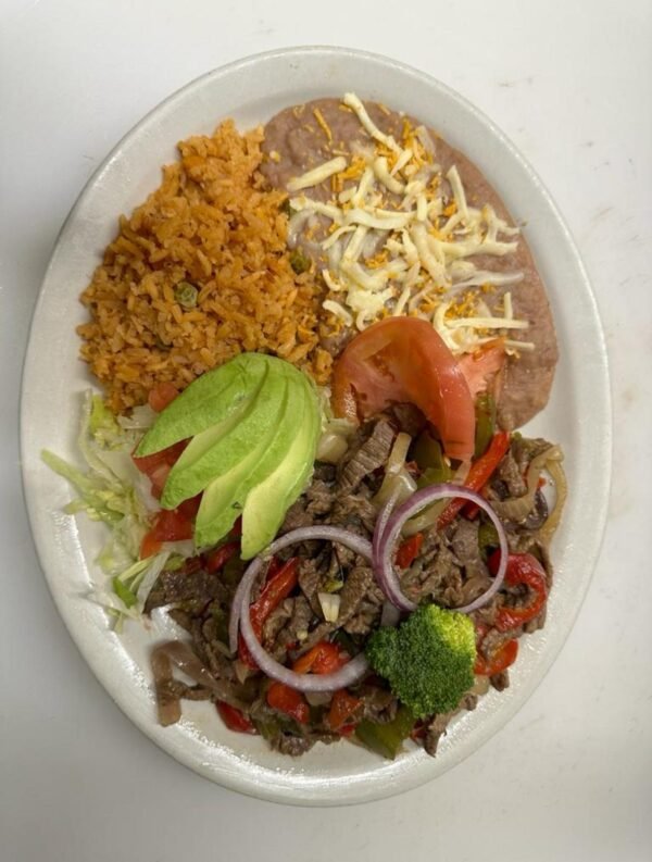 Fajitas de res